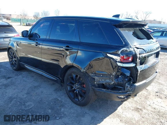 2017 Land Rover Range Rover Sport HSE z VIN SALWR2FV3HA676584, wystawiony jako IAAI lot #41622927 z przebiegiem 76 057 mil mil oraz . Historia ofert i sprzedaży dostępna na DreamBid. Obrazek 3.