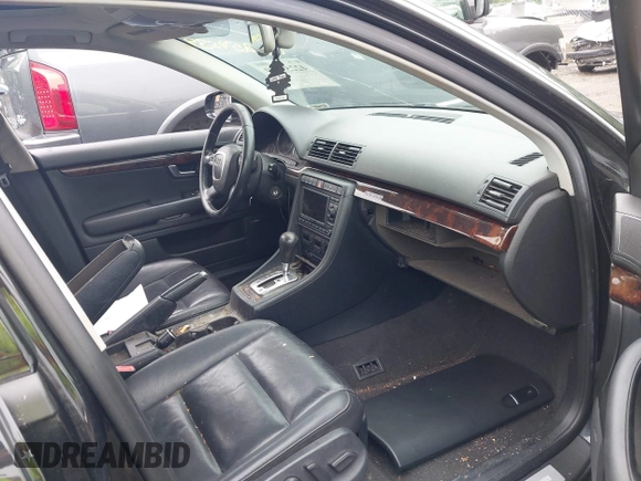 2008 Audi A4 2.0T with VIN WAUDF78E18A151845, listed as a IAAI auction lot 42259539 with 205,565 mi miles and . Bid and sale history available at DreamBid. Image 5.