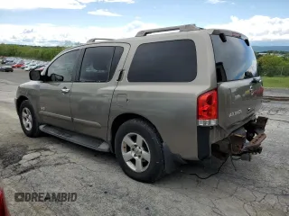 2006 Nissan Armada LE z VIN 5N1AA08B76N710950, wystawiony jako Copart lot #55981715 z przebiegiem 242 233 mil mil oraz Szkoda całkowita • Salvage title. Historia ofert i sprzedaży dostępna na DreamBid. Obrazek 2.