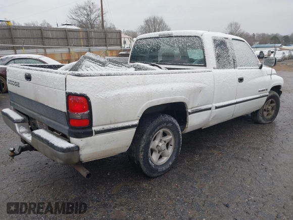 1997 Dodge 1500 with VIN 3B7HC13Y8VG787591, listed as a IAAI auction lot 41493641 with 281,506 mi miles and . Bid and sale history available at DreamBid. Image 4.