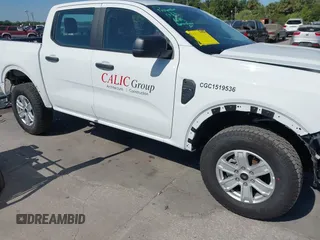 2024 Ford Ranger XL with VIN 1FTER4BH8RLE51341, listed as a IAAI auction lot 42050169 with 7,217 mi miles and . Bid and sale history available at DreamBid. Image 1.