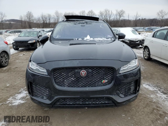 2020 Jaguar F-Pace S with VIN SADCM2FV2LA634364, listed as a Copart auction lot 44427655 with Not provided miles and Salvage title. Bid and sale history available at DreamBid. Image 5.