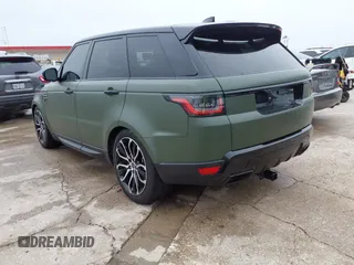 2018 Land Rover Range Rover Sport SE with VIN SALWG2RVXJA411832, listed as a IAAI auction lot 42167596 with 87,268 mi miles and . Bid and sale history available at DreamBid. Image 3.
