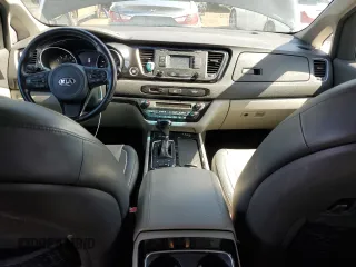 2015 Kia Sedona EX with VIN KNDMC5C19F6025057, listed as a Copart auction lot 50420385 with 145,390 mi miles and Salvage Title. Bid and sale history available at carsss.com. Image 8.