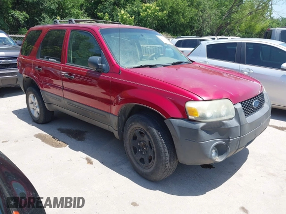 2005 Ford Escape XLT with VIN 1FMYU031X5KE17077, listed as a IAAI auction lot 42260075 with 234,758 mi miles and . Bid and sale history available at DreamBid. Image 1.