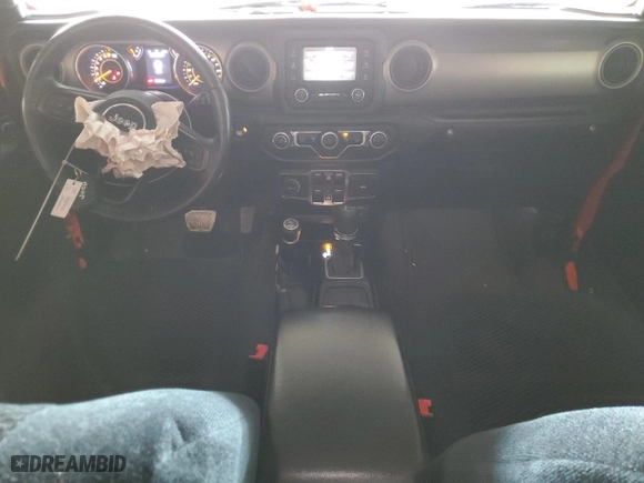 2018 Jeep Wrangler Unlimited Sport with VIN 1C4HJXDG1JW292157, listed as a Copart auction lot 84739254 with 72,199 mi miles and Salvage Title. Bid and sale history available at carsss.com. Image 8.