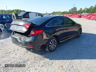 2015 Hyundai Sonata Limited with VIN 5NPE34AFXFH103882, listed as a IAAI auction lot 41946341 with 96,690 mi miles and . Bid and sale history available at carsss.com. Image 4.