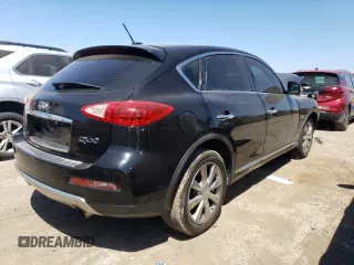2017 Infiniti QX50 with VIN JN1BJ0RR2HM406604, listed as a Copart auction lot 56928234 with 72,915 mi miles and Salvage Title. Bid and sale history available at carsss.com. Image 3.