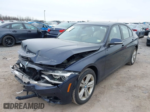 2016 BMW 3 Series 328i xDrive with VIN WBA8E3G5XGNT26759, listed as a IAAI auction lot 41617095 with 58,925 mi miles and . Bid and sale history available at carsss.com. Image 6.