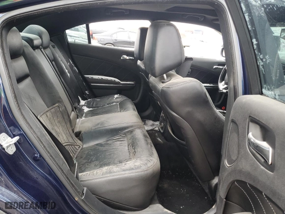 2013 Dodge Charger RT Plus with VIN 2C3CDXCT7DH644875, listed as a Copart auction lot 83218574 with 162,842 mi miles and Salvage Title. Bid and sale history available at carsss.com. Image 10.