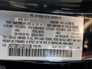 2018 Mazda CX-9 Sport with VIN JM3TCBBY0J0212196, listed as a Copart auction lot 69433724 with 74,606 mi miles and Clean Title. Bid and sale history available at carsss.com. Image 13.