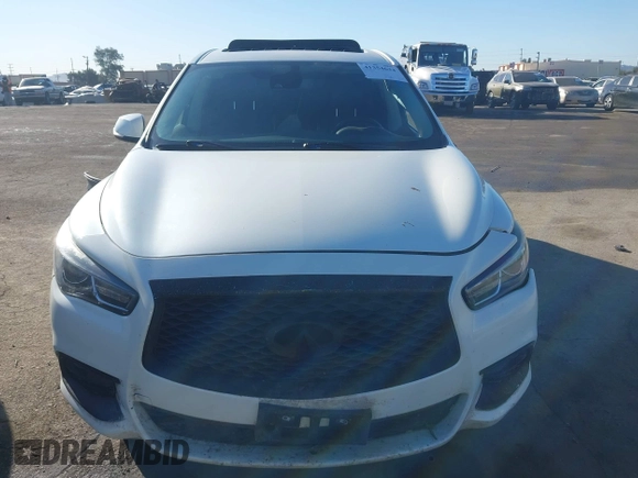 2019 Infiniti QX60 LUXE with VIN 5N1DL0MN9KC515168, listed as a IAAI auction lot 41354634 with 84,173 mi miles. Bid and sale history available at carsss.com. Image 11.