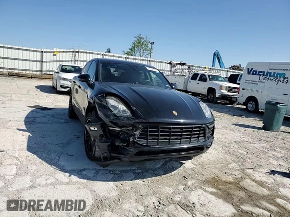 2017 Porsche Macan with VIN WP1AA2A50HLB03242, listed as a Copart auction lot 56342905 with 95,584 mi miles and Salvage title. Bid and sale history available at DreamBid. Image 14.