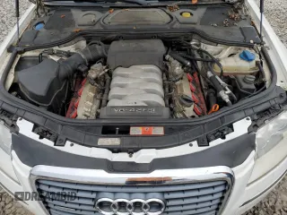 2007 Audi A8 L 4.2L with VIN WAUMV44E37N001895, listed as a Copart auction lot 80737364 with 0 mi miles and Salvage Title. Bid and sale history available at carsss.com. Image 12.