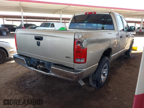 2005 Dodge 1500 SLT with VIN 1D7HA18N75S196428, listed as a IAAI auction lot 42063529 with 247,963 mi miles. Bid and sale history available at carsss.com. Image 4.