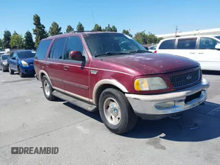 1998 Ford Expedition XLT with VIN 1FMPU18LXWLC41445, listed as a IAAI auction lot 42736643 with 297,122 mi miles and . Bid and sale history available at DreamBid. Image 1.