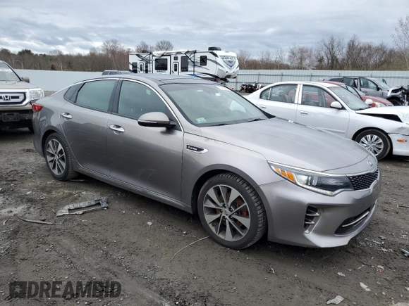 2016 Kia Optima SXL Turbo with VIN 5XXGV4L29GG022592, listed as a Copart auction lot 51810915 with 88,513 mi miles and Salvage title. Bid and sale history available at DreamBid. Image 4.