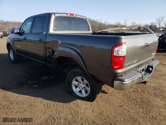2005 Toyota Tundra SR5 with VIN 5TBDT44155S492573, listed as a Copart auction lot 48245355 with 136,060 mi miles and Salvage Title. Bid and sale history available at carsss.com. Image 2.