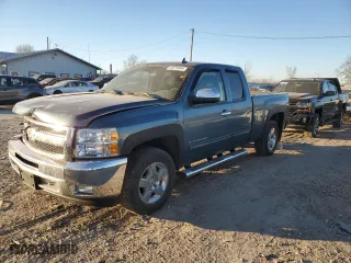 2012 Chevrolet Silverado 1500 LT with VIN 1GCRKSE75CZ227493, listed as a Copart auction lot 83676954 with 114,815 mi miles and Salvage Title. Bid and sale history available at carsss.com. Image 1.