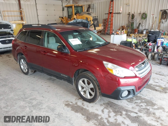 2013 Subaru Outback Premium with VIN 4S4BRCCC3D3262102, listed as a IAAI auction lot 42033397 with 137,345 mi miles and . Bid and sale history available at carsss.com. Image 1.