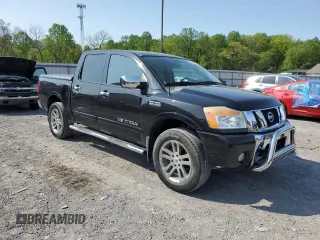 2012 Nissan Titan SV with VIN 1N6AA0EC3CN305453, listed as a Copart auction lot 55477425 with 79,501 mi miles and Salvage Title. Bid and sale history available at carsss.com. Image 4.