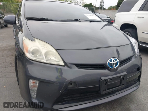2013 Toyota Prius One with VIN JTDKN3DU9D1630396, listed as a IAAI auction lot 42141438 with 96,295 mi miles. Bid and sale history available at carsss.com. Image 6.