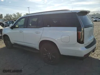 2021 Cadillac Escalade Sport Platinum with VIN 1GYS4GKT5MR434326, listed as a Copart auction lot 77497474 with 8,658 mi miles and Salvage Title. Bid and sale history available at carsss.com. Image 2.
