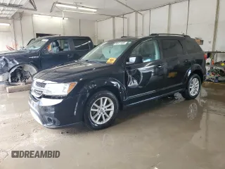2015 Dodge Journey SXT with VIN 3C4PDDBG7FT646152, listed as a Copart auction lot 58371505 with 143,759 mi miles and Salvage title. Bid and sale history available at DreamBid. Image 1.
