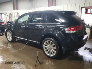 2012 Lincoln MKX with VIN 2LMDJ8JK5CBL12279, listed as a Copart auction lot 44218985 with 111,768 mi miles and Salvage Title. Bid and sale history available at DreamBid. Image 2.