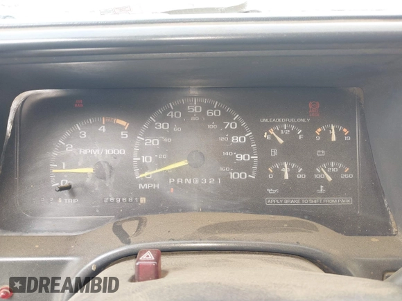 1995 Chevrolet Silverado 1500 with VIN 2GCEK19K9S1281653, listed as a IAAI auction lot 42029855 with 269,681 mi miles and . Bid and sale history available at DreamBid. Image 7.