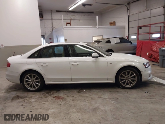 2016 Audi A4 Premium Plus with VIN WAUFFAFL5GN006323, listed as a IAAI auction lot 41299095 with 106,166 mi miles. Bid and sale history available at carsss.com. Image 14.