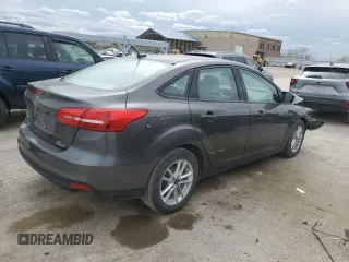 2015 Ford Focus SE with VIN 1FADP3F27FL357339, listed as a Copart auction lot 51791885 with 158,017 mi miles and Salvage Title. Bid and sale history available at carsss.com. Image 3.