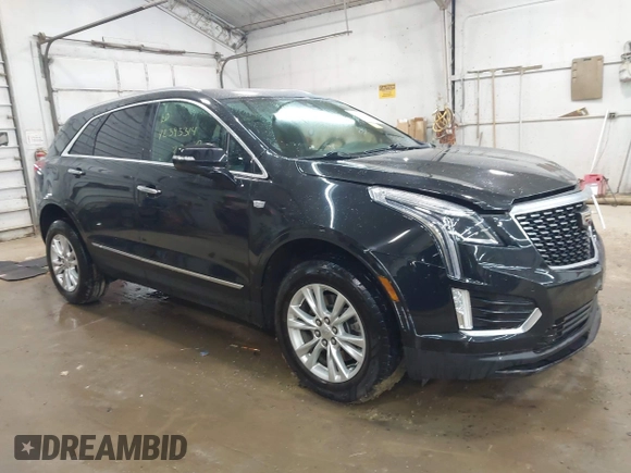 2022 Cadillac XT5 FWD Luxury with VIN 1GYKNAR47NZ100356, listed as a IAAI auction lot 42393314 with 91,492 mi miles and . Bid and sale history available at DreamBid. Image 1.
