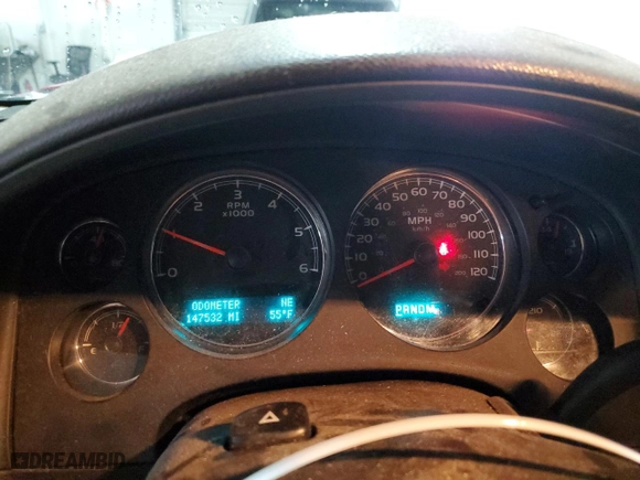 2013 GMC Sierra 1500 SLT with VIN 3GTP2WE77DG290840, listed as a Copart auction lot 45705575 with 147,532 mi miles and Salvage Title. Bid and sale history available at carsss.com. Image 9.