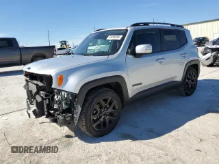 2018 Jeep Renegade Latitude with VIN ZACCJABB7JPH23239, listed as a Copart auction lot 46096365 with 39,653 mi miles and Salvage Title. Bid and sale history available at carsss.com. Image 1.