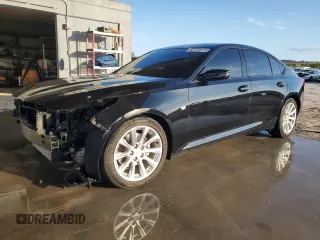 2021 Cadillac CT5 Luxury with VIN 1G6DW5RK0M0147199, listed as a Copart auction lot 42726605 with 30,064 mi miles and Salvage Title. Bid and sale history available at DreamBid. Image 1.