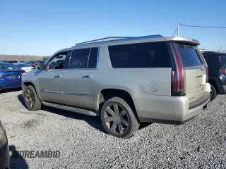2017 Cadillac Escalade ESV Luxury with VIN 1GYS3HKJ2HR146986, listed as a Copart auction lot 88866515 with 0 mi miles and Clean Title. Bid and sale history available at carsss.com. Image 2.