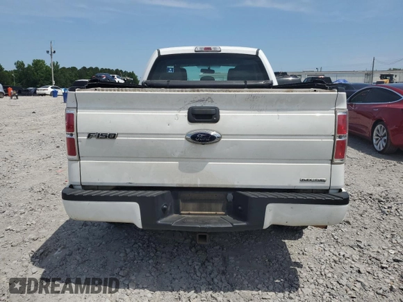2014 Ford F-150 XL with VIN 1FTFX1CF5EKD13133, listed as a Copart auction lot 56876035 with 128,636 mi miles and Salvage title. Bid and sale history available at DreamBid. Image 6.