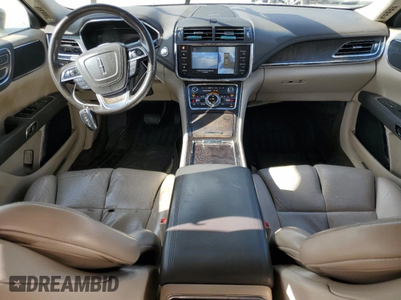 2017 Lincoln Continental Select with VIN 1LN6L9SP5H5623804, listed as a Copart auction lot 51661495 with 180,616 mi miles and Salvage title. Bid and sale history available at DreamBid. Image 8.