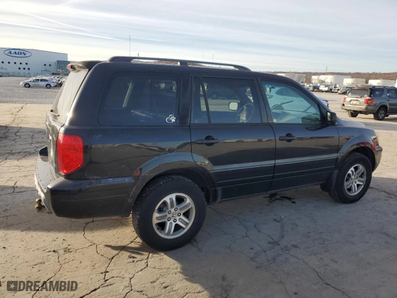 2004 Honda Pilot EX with VIN 2HKYF18594H610642, listed as a Copart auction lot 84663504 with 271,755 mi miles and Salvage Title. Bid and sale history available at carsss.com. Image 3.