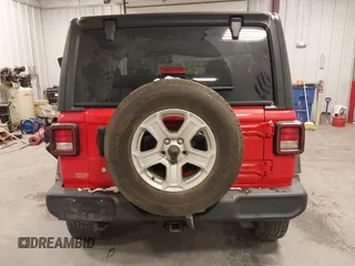 2019 Jeep Wrangler Sport S with VIN 1C4GJXAG4KW646013, listed as a IAAI auction lot 41556750 with 44,911 mi miles and . Bid and sale history available at DreamBid. Image 17.