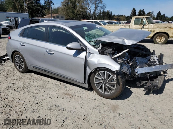 2020 Hyundai Ioniq Limited z VIN KMHC85LJ5LU069671, wystawiony jako Copart lot #53666215 z przebiegiem 25 383 mil mil oraz Szkoda całkowita • Salvage title. Historia ofert i sprzedaży dostępna na DreamBid. Obrazek 4.