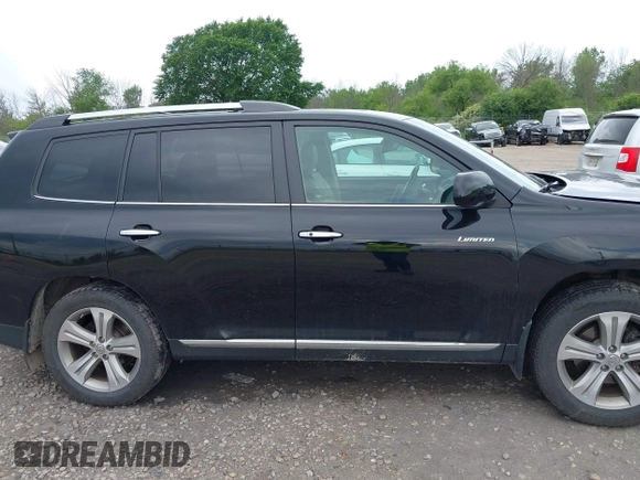 2012 Toyota Highlander Limited with VIN 5TDDK3EH5CS132426, listed as a IAAI auction lot 42547320 with 185,143 mi miles and . Bid and sale history available at DreamBid. Image 13.