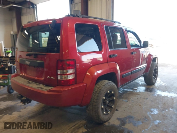 2008 Jeep Liberty Sport with VIN 1J8GN28K78W184372, listed as a IAAI auction lot 42051566 with 168,806 mi miles. Bid and sale history available at carsss.com. Image 4.