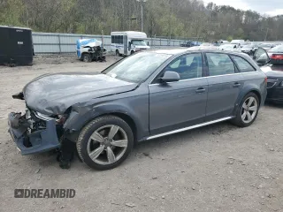 2013 Audi allroad A4 Premium Plus with VIN WA1UFAFL2DA229118, listed as a Copart auction lot 52048145 with 110,286 mi miles and Salvage Title. Bid and sale history available at DreamBid. Image 1.