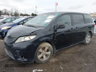 2017 Toyota Sienna L with VIN 5TDZZ3DC5HS872380, listed as a IAAI auction lot 41576831 with 78,716 mi miles and . Bid and sale history available at DreamBid. Image 2.