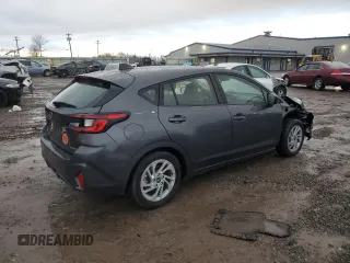 2024 Subaru Impreza with VIN JF1GUABC3R8221757, listed as a Copart auction lot 80024214 with 15,183 mi miles and Salvage Title. Bid and sale history available at carsss.com. Image 3.