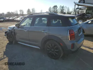 2022 MINI Countryman Cooper with VIN WMZ43BR07N3N30320, listed as a Copart auction lot 46315235 with Not provided miles and Salvage title. Bid and sale history available at DreamBid. Image 2.
