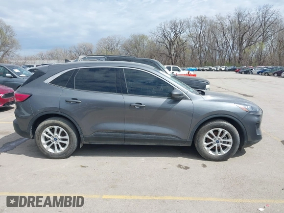 2021 Ford Escape SE with VIN 1FMCU0G61MUB09377, listed as a IAAI auction lot 41897284 with 33,124 mi miles and . Bid and sale history available at DreamBid. Image 13.