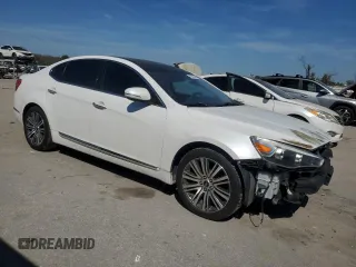 2014 Kia Cadenza Premium with VIN KNALN4D72E5148526, listed as a Copart auction lot 47541465 with 166,339 mi miles and Clean Title. Bid and sale history available at carsss.com. Image 4.